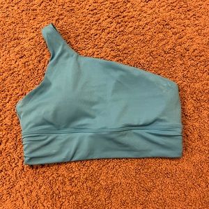 Athleta size S one shoulder longline sports bra